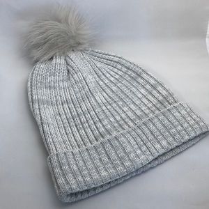 Hat Attack ribbed hat with Pom
